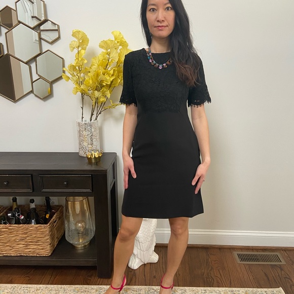 Ted Baker London Sew in Love little black dress - Picture 2 of 9